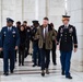 Members of the Washington Nationals Visit Arlington National Cemetery