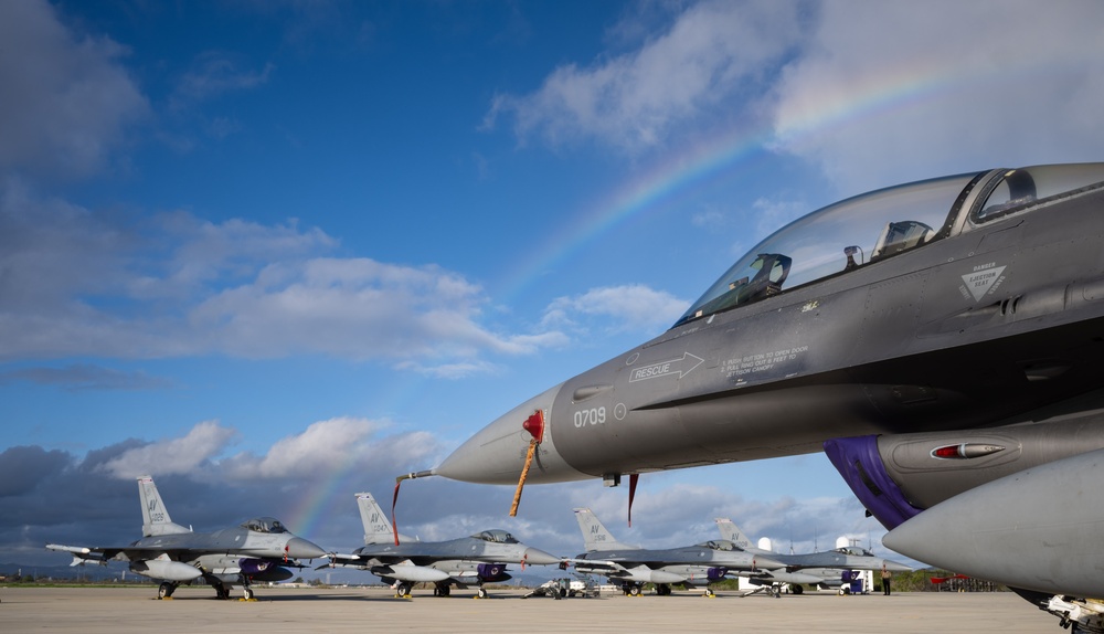 Naval Base Ventura County Hosts Air Force Squadrons During Bamboo Eagle Exercise