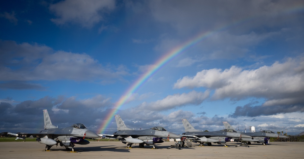 Naval Base Ventura County Hosts Air Force Squadrons During Bamboo Eagle Exercise