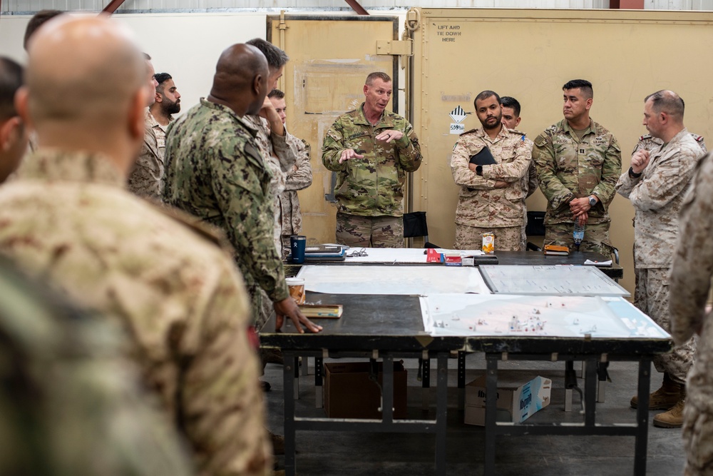 Combined Joint Task Force Conducts Various Scenario Wargames during Eager Defender 24