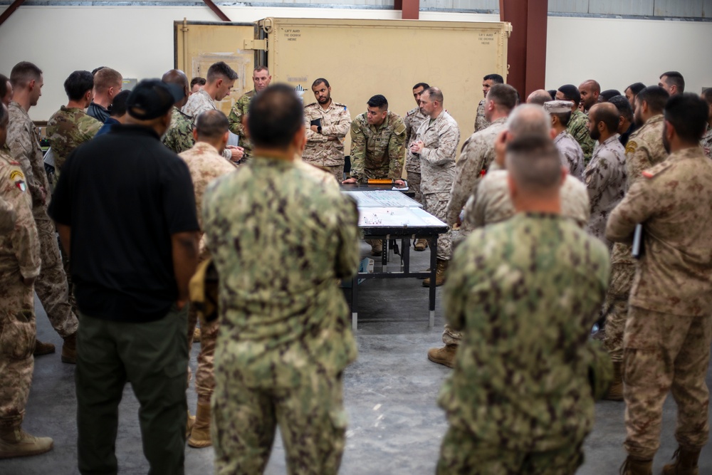 Combined Joint Task Force Conducts Various Scenario Wargames during Eager Defender 24