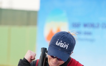 U.S. Army Soldier Wins Gold Medal in Egypt at Women’s Skeet Event