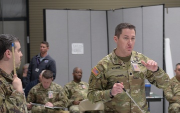 Indiana National Guard, combined arms rehearsal, Camp Atterbury, 38th Infantry Division