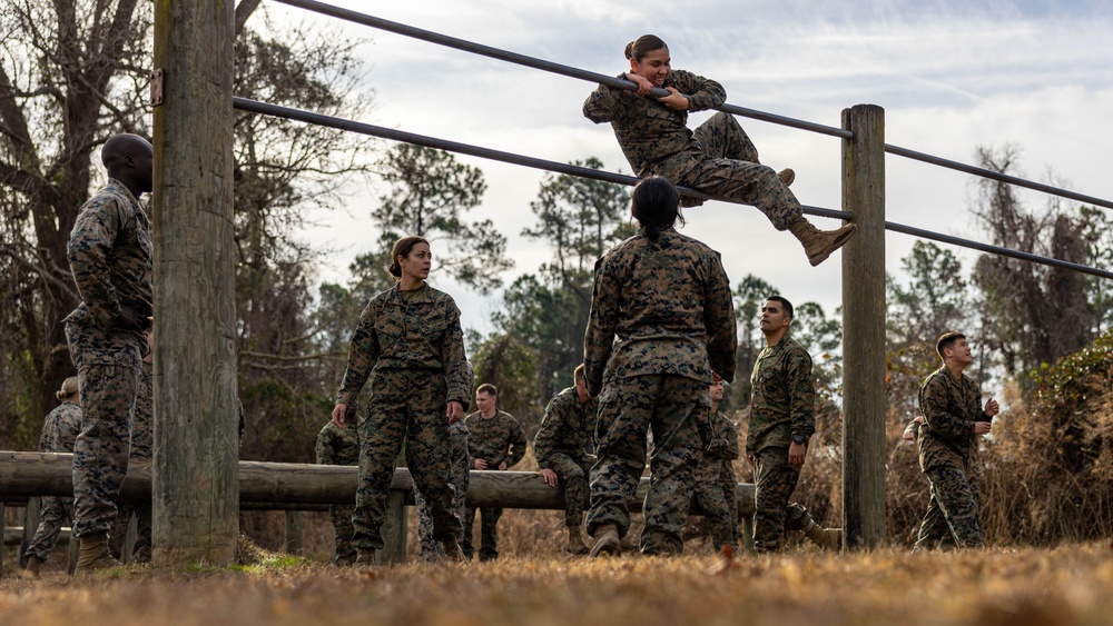 2nd MLG Force Fitness Instructor Course: Obstacle Course