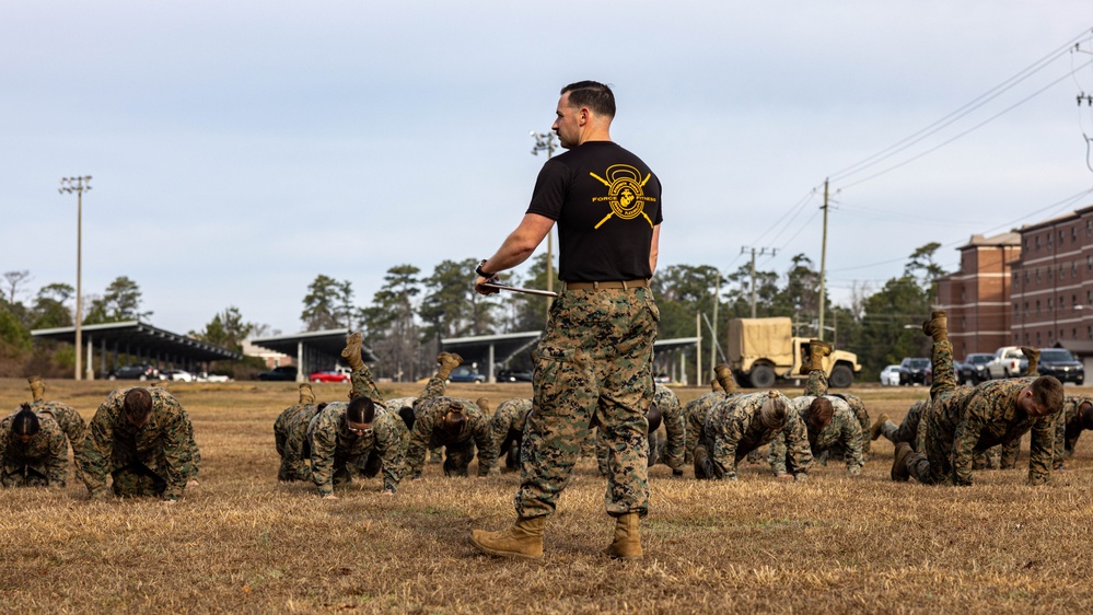 2nd MLG Force Fitness Instructor Course: Obstacle Course