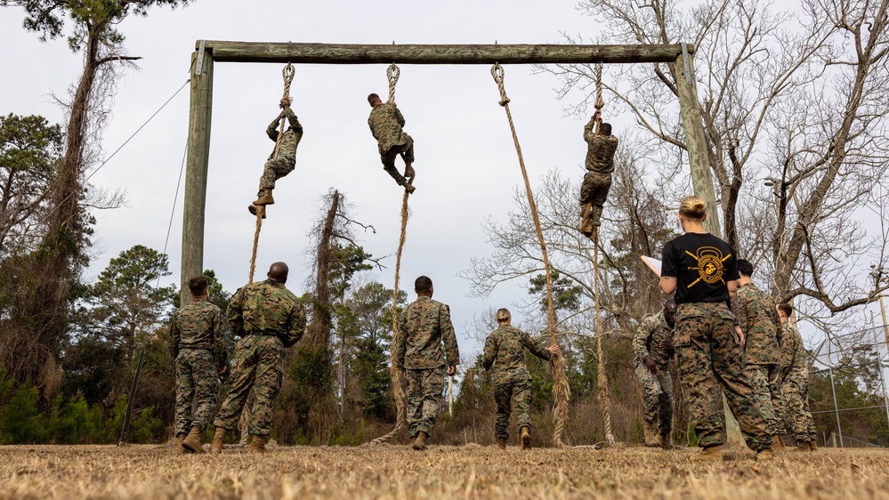 2nd MLG Force Fitness Instructor Course: Obstacle Course