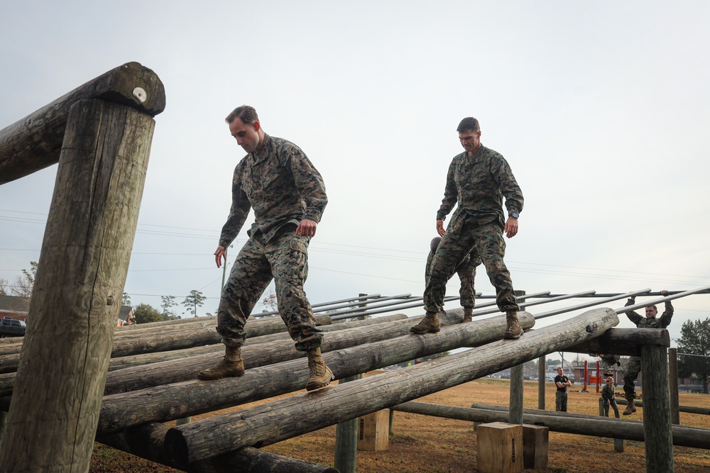 2nd MLG Force Fitness Instructor Course: Obstacle Course