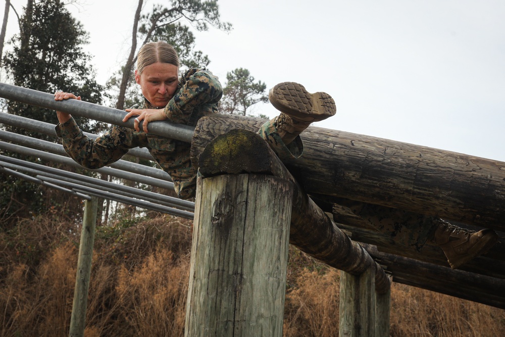 2nd MLG Force Fitness Instructor Course: Obstacle Course