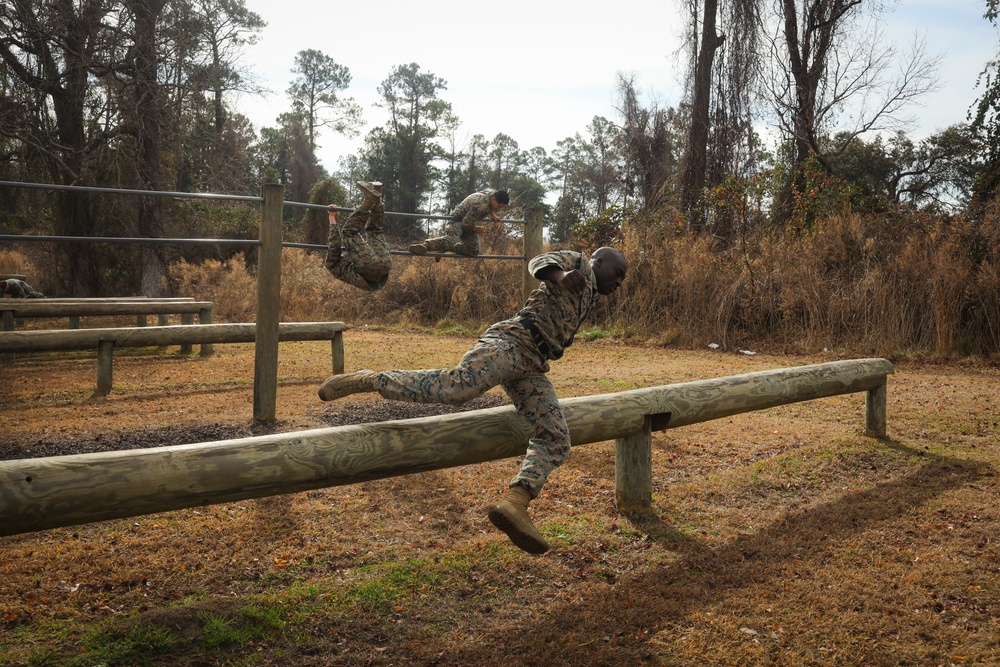 2nd MLG Force Fitness Instructor Course: Obstacle Course