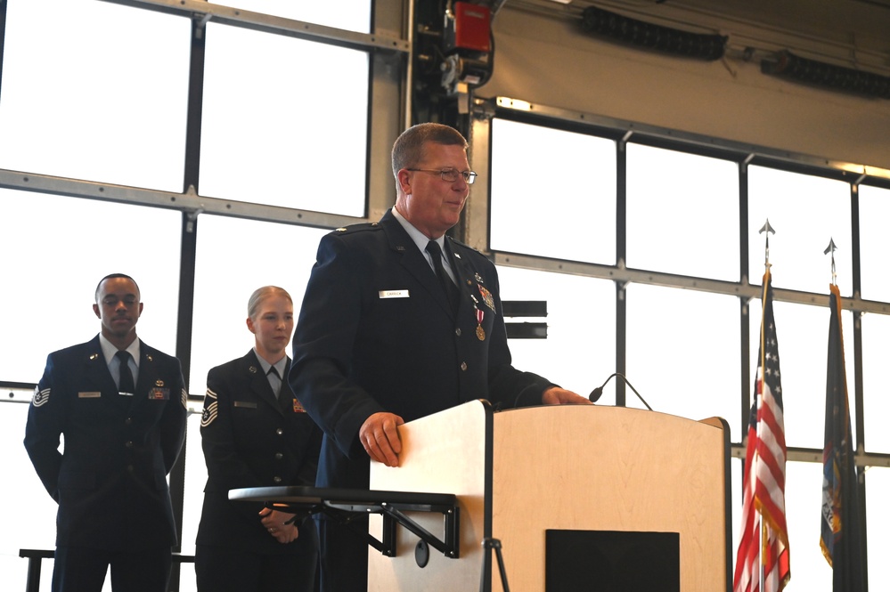 Lt. Col. David Carrick Retires from the 106th Rescue Wing