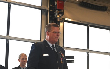 Riverhead resident David Carrick retires from the New York Air National Guard after 39 years of service