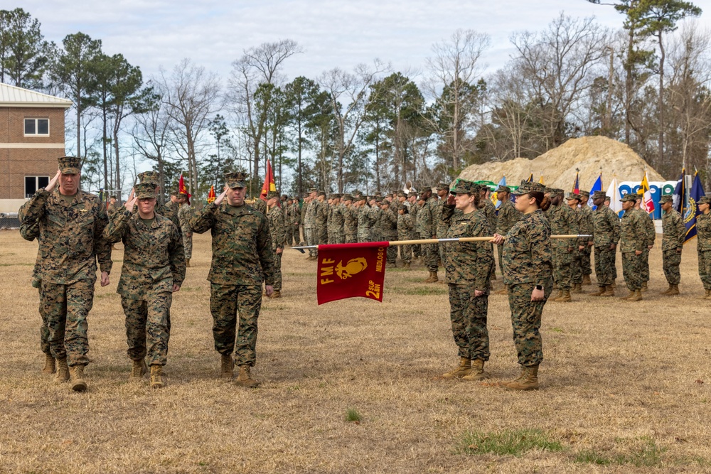 2nd Supply Battalion Redesignates to 2nd Combat Readiness Regiment