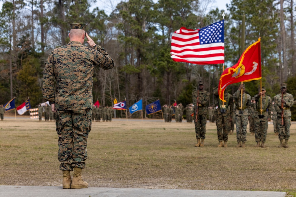 2nd Supply Battalion Redesignates to 2nd Combat Readiness Regiment