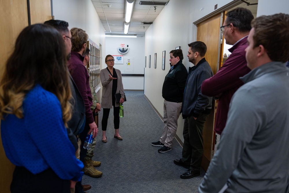 Congressional Fellowship Group Visits Space Delta 2’s 18th Space Defense Squadron