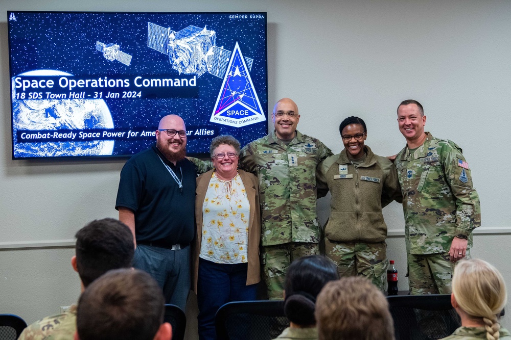 SpOC Commander visits Vandenberg Space Force Base