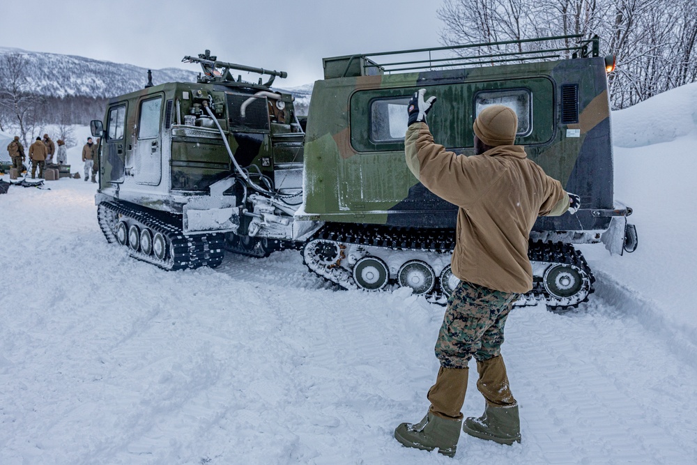 CLB-6 Participates in Polar Plunge as Part of Extreme Cold Weather Training Course