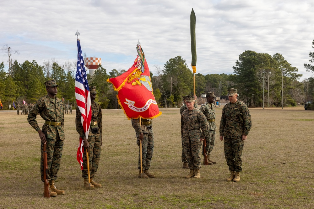 2nd Supply Battalion Redesignates to 2nd Combat Readiness Regiment