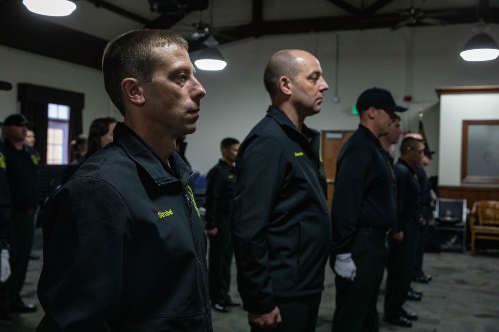 MCRD San Diego hosts USFS Honor Guard