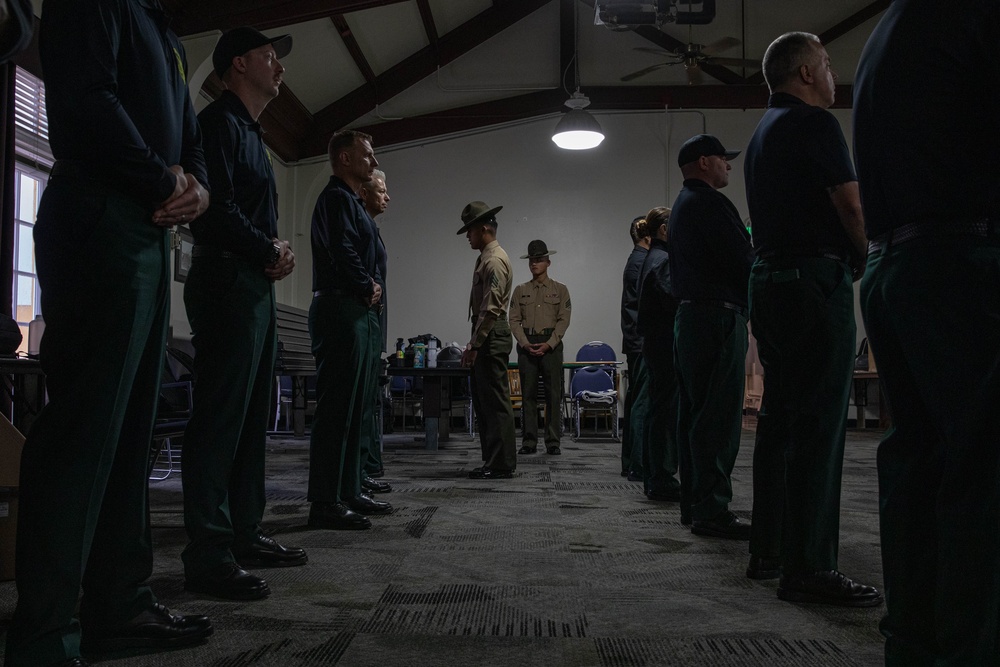 MCRD San Diego hosts USFS Honor Guard