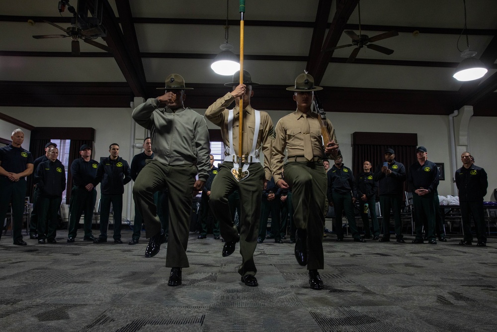 MCRD San Diego hosts USFS Honor Guard