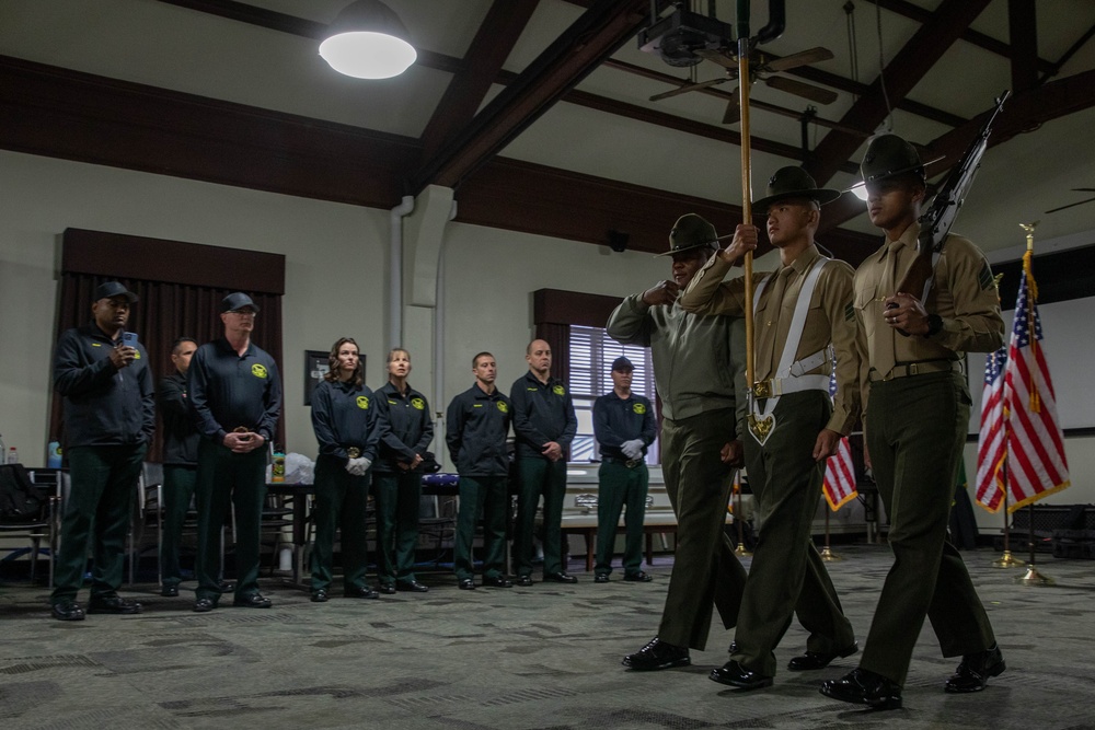 MCRD San Diego hosts USFS Honor Guard