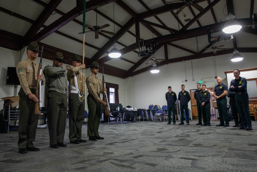 MCRD San Diego hosts USFS Honor Guard