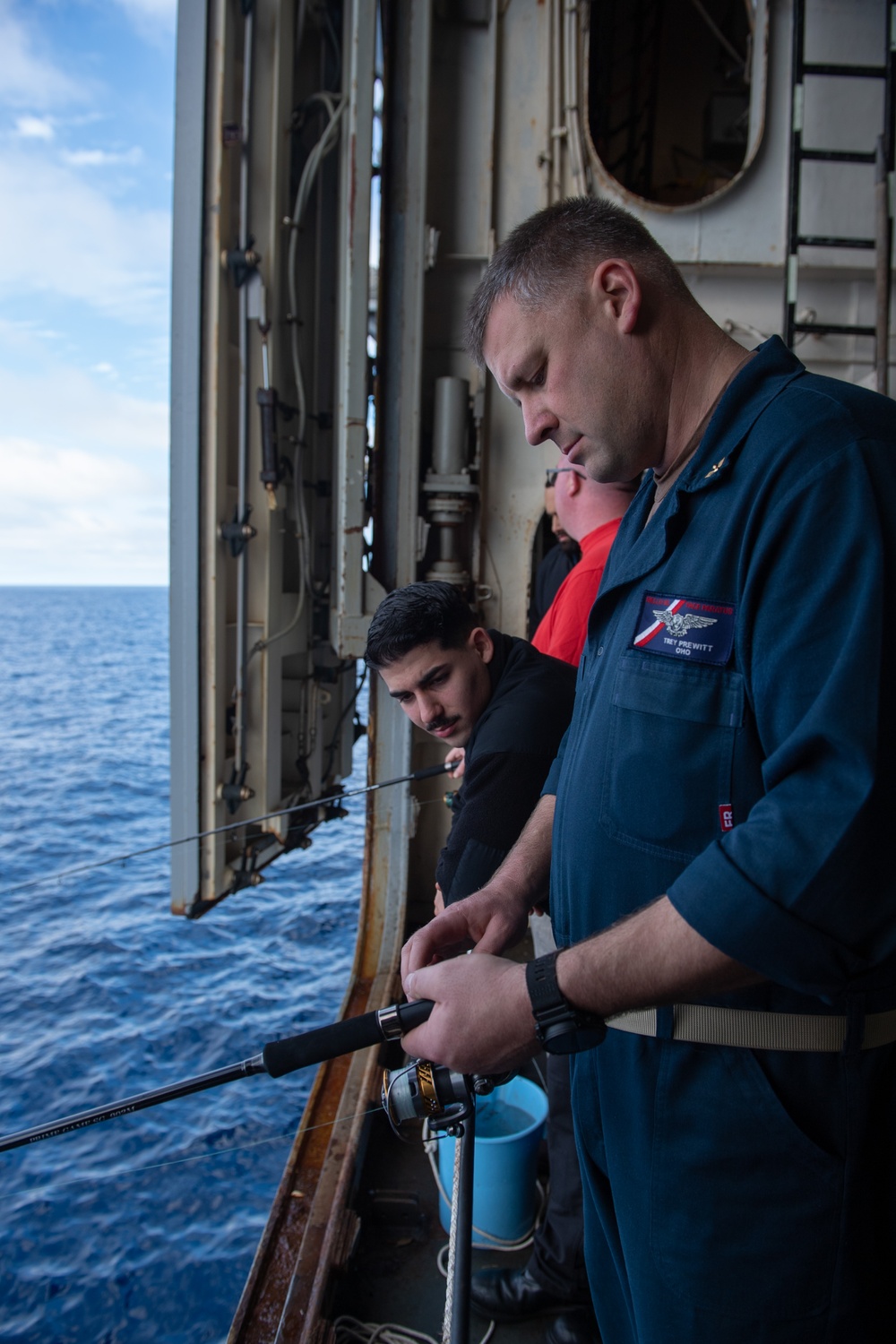 USS America (LHA 6) Fish Call