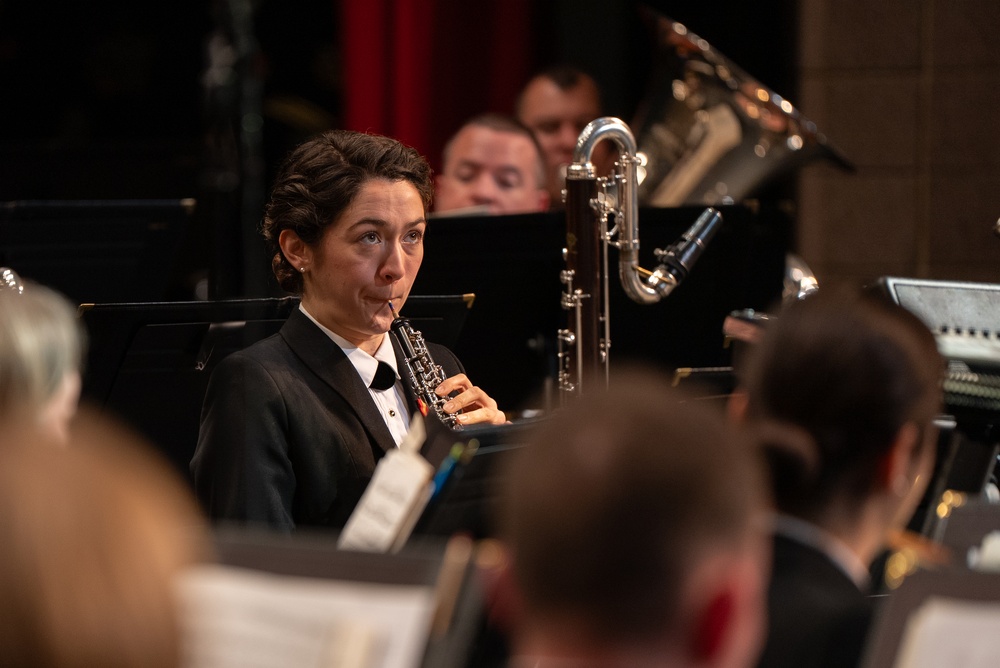 United States Navy Band performs at Cedar Park High School Performing Arts Center