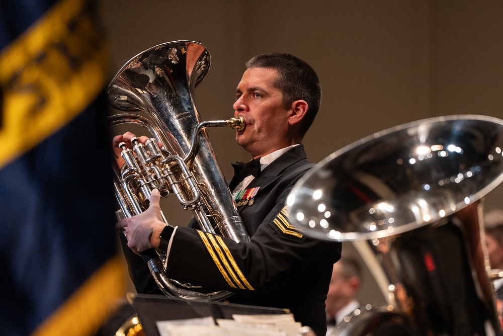 United States Navy Band performs at Cedar Park High School Performing Arts Center