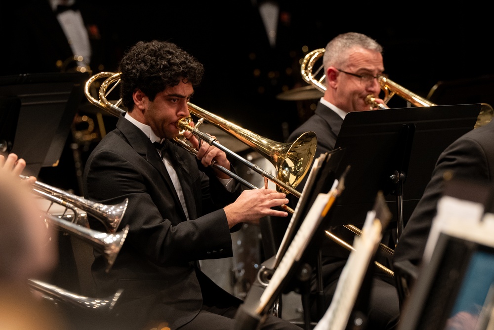 United States Navy Band performs at Cedar Park High School Performing Arts Center