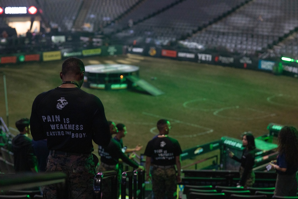 Marines Unleash The Beast at PBR