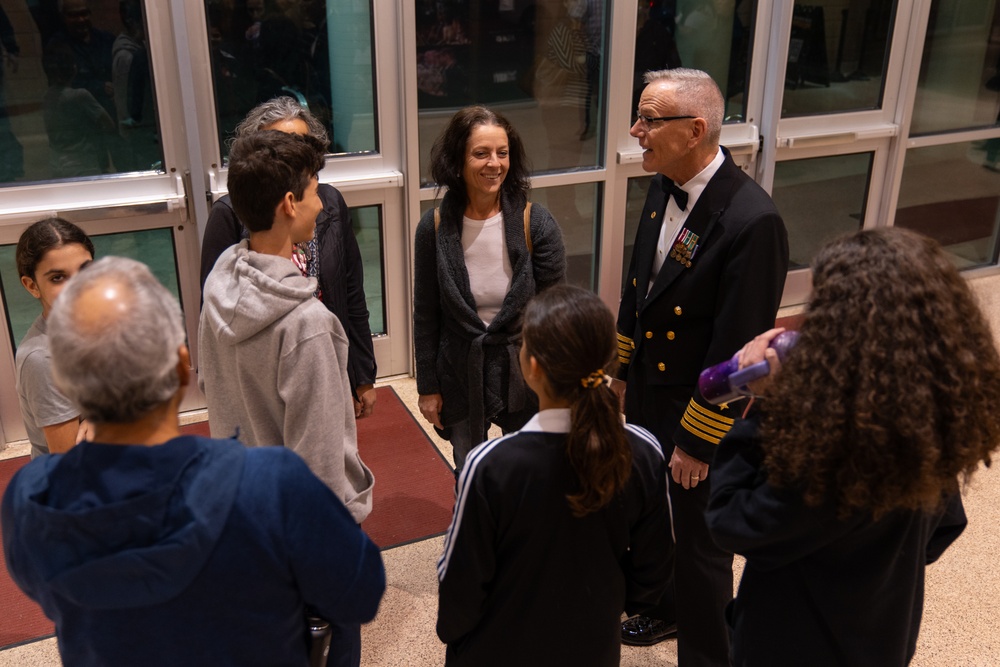 United States Navy Band performs at Cedar Park High School Performing Arts Center