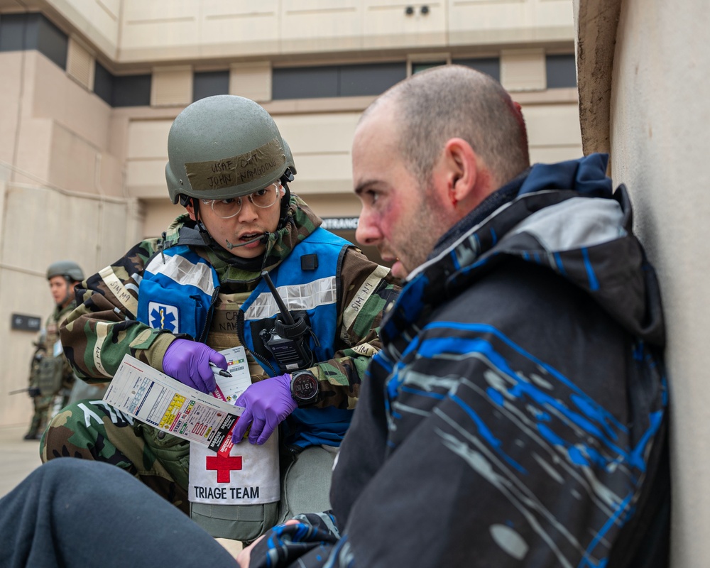 Operation lifeline: 51st MDG conducts mass casualty training