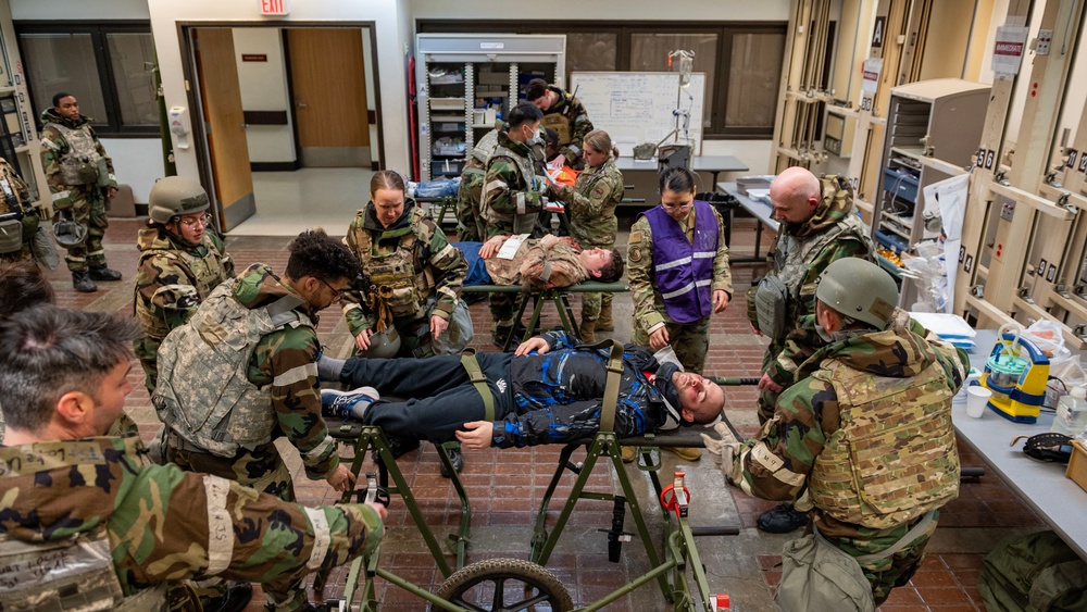 Operation lifeline: 51st MDG conducts mass casualty training