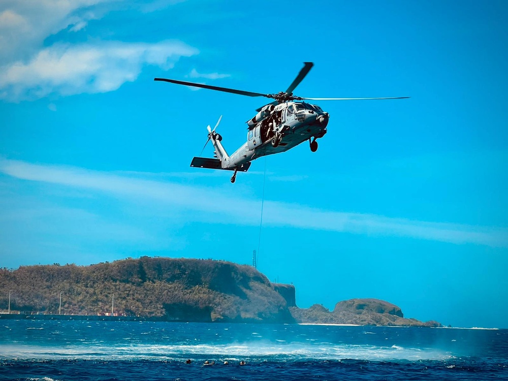 U.S. Coast Guard supports joint cast and recovery training in Guam