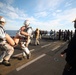 USS BATAAN AIR DEPARTMENT CONDUCTS FIRE DRILL