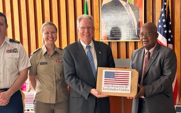 U.S. Special Operations Africa supports donation of humanitarian assistance to Equatorial Guinea