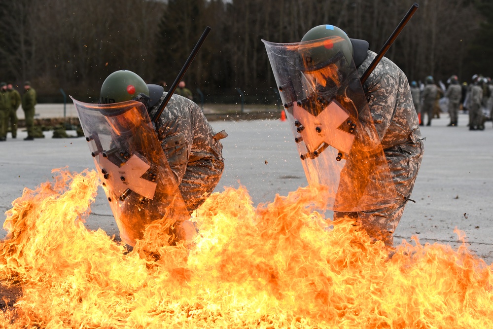 KFOR 33 Fire Phobia training