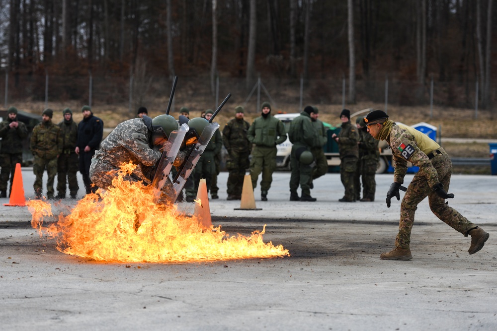 KFOR 33 Fire Phobia training