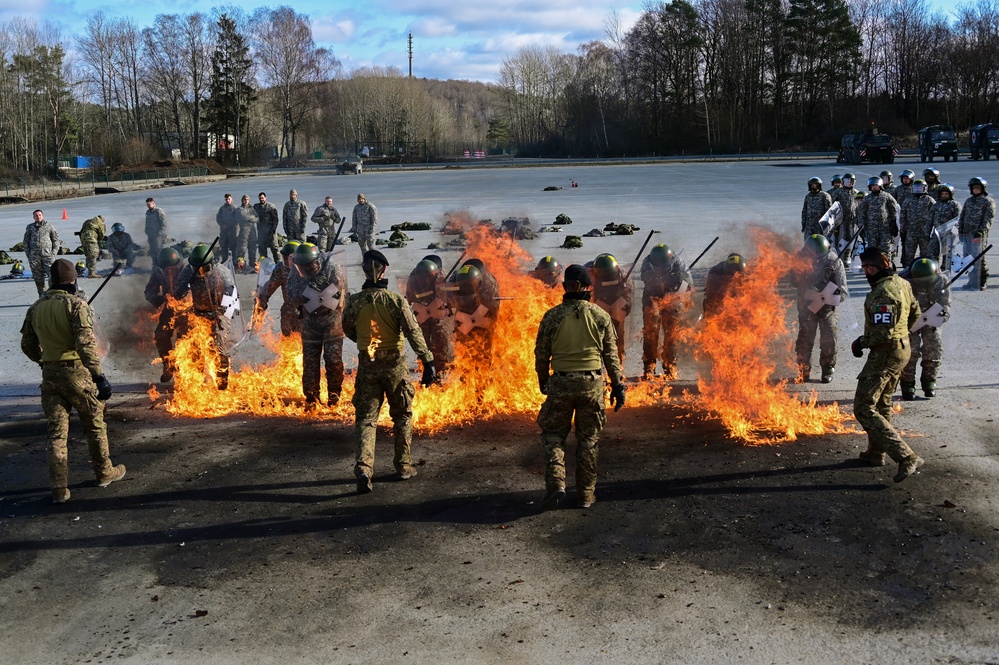 KFOR 33 Fire Phobia training