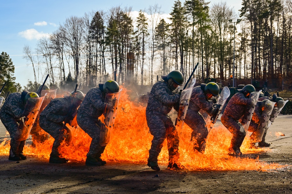 KFOR 33 Fire Phobia training