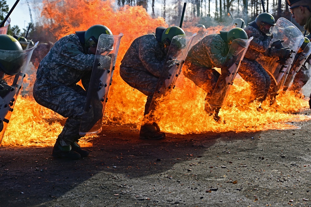 KFOR 33 Fire Phobia training