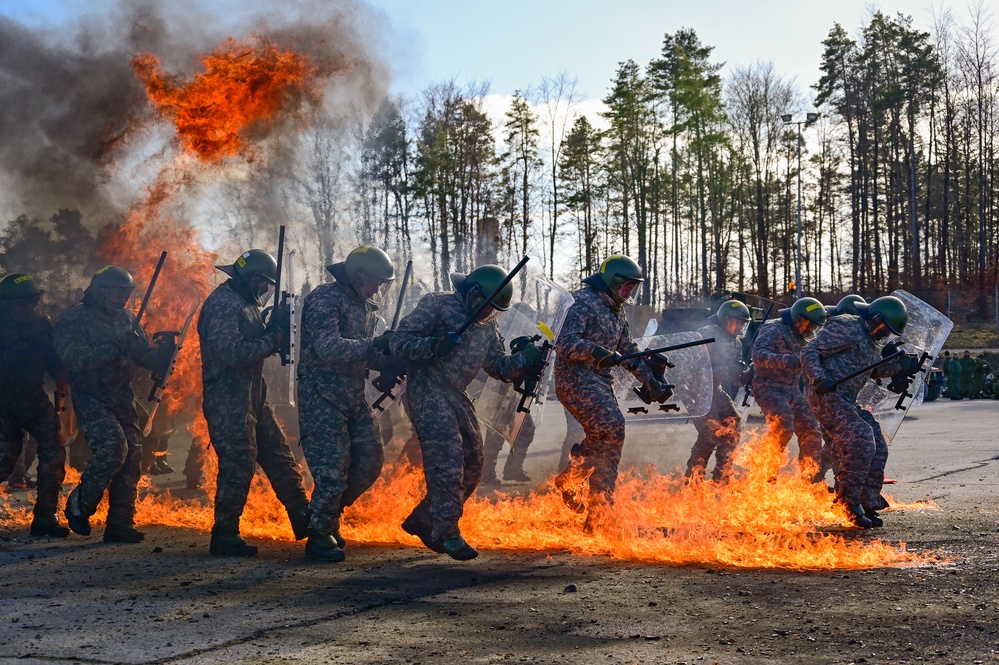 KFOR 33 Fire Phobia training