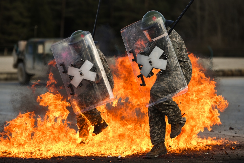 KFOR 33 Fire Phobia training