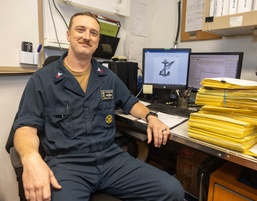 NC1 Hartong Poses for A Photo