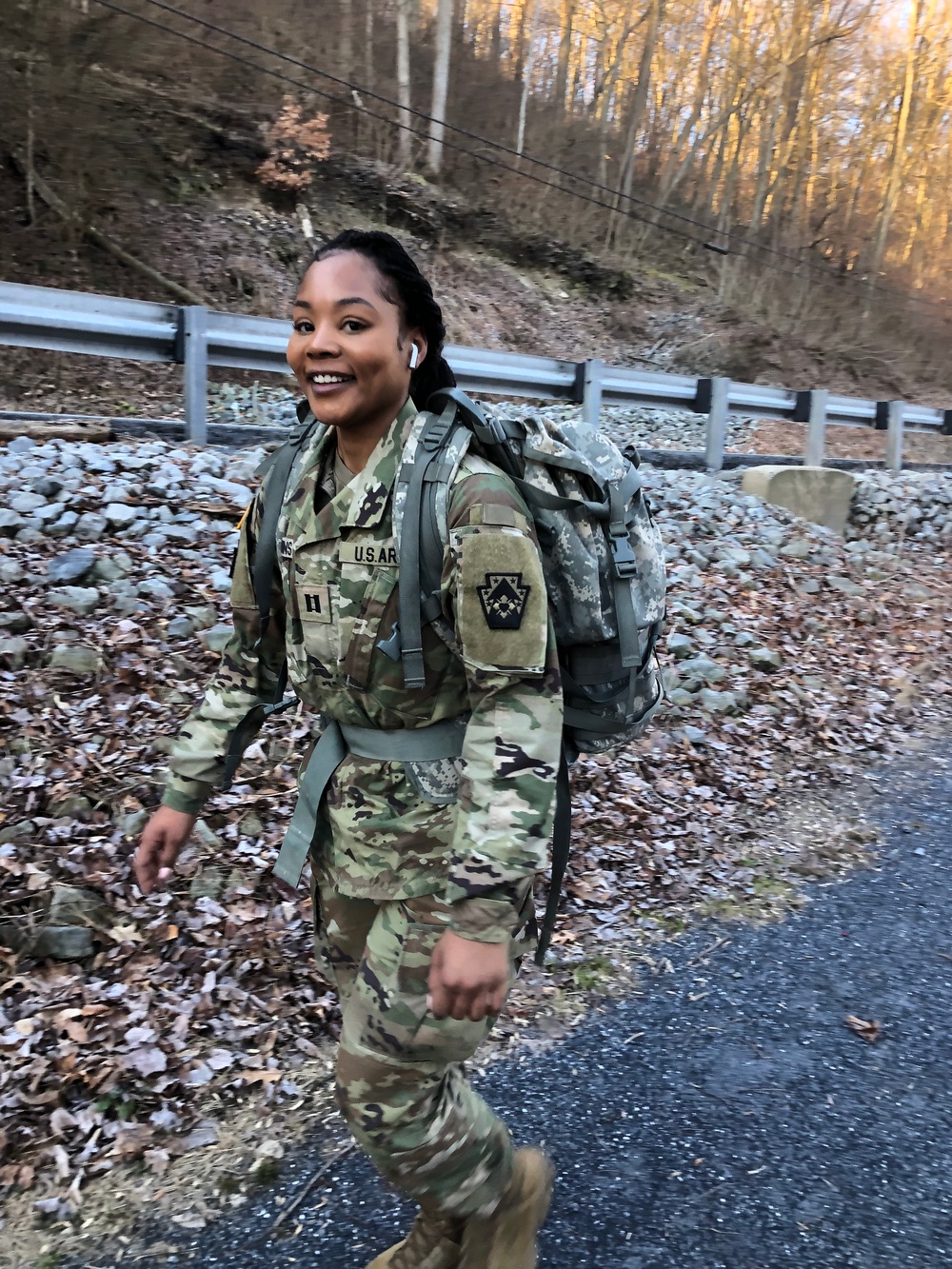 Soldier Rucks Swatara Rail Trail