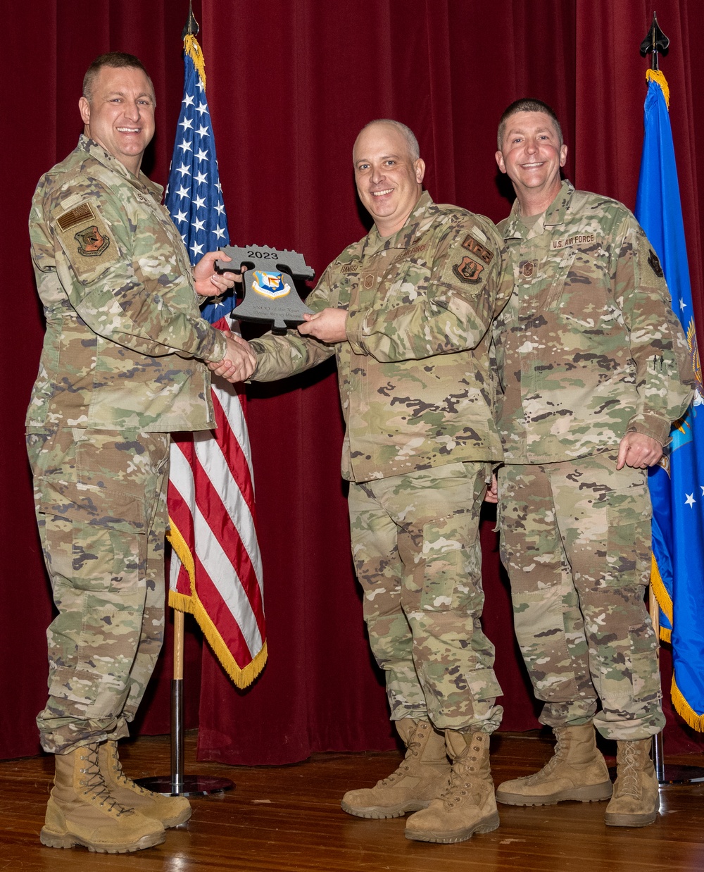 Annual award winners announced for 512th Airlift Wing