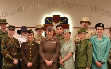 WAMC celebrates 123rd Army Nurse Corps Birthday with a historic uniform show