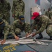 Recruits Practice Basic Seamanship Skills Aboard USS Marlinespike