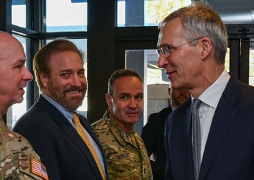 USSOCOM hosts NATO Secretary General during visit with troops